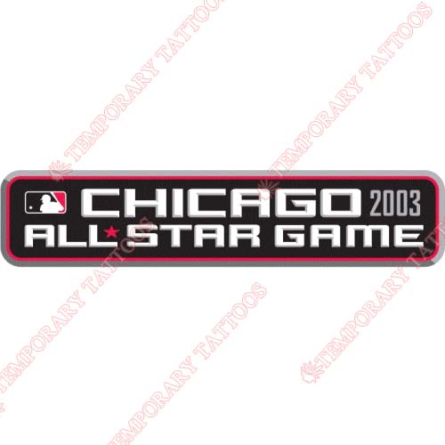 MLB All Star Game Customize Temporary Tattoos Stickers NO.1279